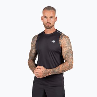 Vyriškas treniruočių tank topas Gorilla Wear Easton black