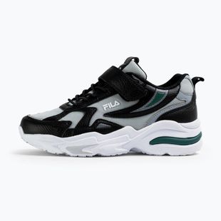 Vaikiški batai FILA Madrun Velcro black/posy green