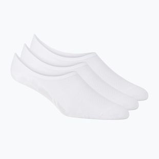 Moteriškos kojinės SKECHERS Non Terry No Show Liner 3 poros white traditional