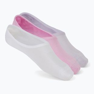 Moteriškos kojinės SKECHERS Non Terry No Show Liner 3 poros purple