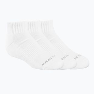 Kojinės SKECHERS Terry Qtr Crew 1/2 white traditional