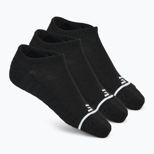 Vyriškos kojinės SKECHERS 1/2 Terry No Show 3 poros black