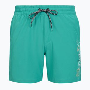 Vyriški maudymosi šortai Hurley Crossover Volley Swim Short Teal Tint