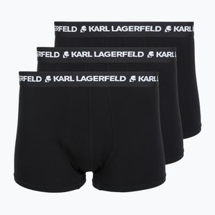 Vyriškos trumpikės KARL LAGERFELD Logo Trunk 3 poros black