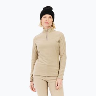 Moteriškas džemperis Protest PRTRemutez 1/4 Zip Active bamboo beige