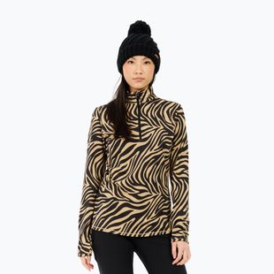 Moteriškas džemperis Protest PRTEsher 1/4 Zip Active bamboo beige