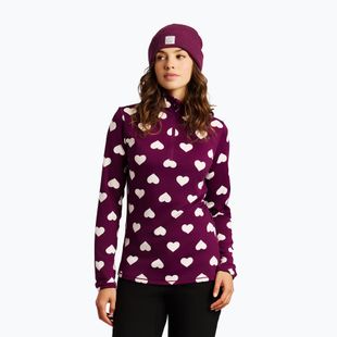 Moteriškas flisinis džemperis Protest PRTSwana 1/4 Zip Active current purple