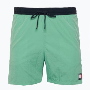 Vyriški maudymosi šortai Tommy Hilfiger Medium Drawstring fort green
