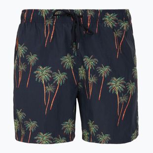 Vyriški maudymosi šortai Tommy Hilfiger Medium Drawstring Print palm tropic aop desert sky