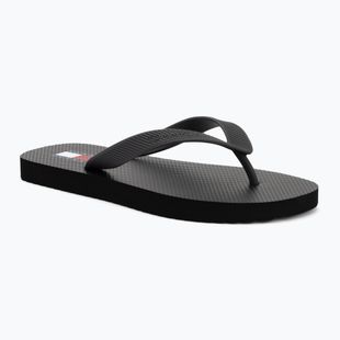 Vyriškos šlepetės per pirštą Tommy Jeans Beach Sandal black