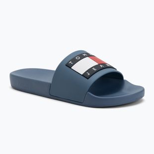 Vyriškos šlepetės Tommy Jeans Pool Slide Ess DBX blue coast