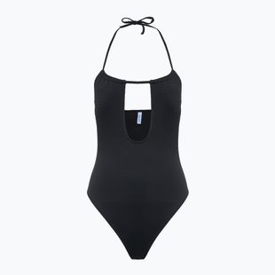 Moteriškas vientisas maudymosi kostiumėlis Calvin Klein KW0KW02725 Plunge - RP black