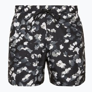 Vyriški maudymosi šortai Calvin Klein KM0KM01162 Medium Drawstring-Print layered floral black