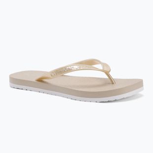 Moteriškos šlepetės per pirštą Calvin Klein YW0YW01720 Thong+ Tpu Metallic eggshell/bright white