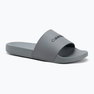 Vyriškos šlepetės Calvin Klein HM0HM00455 Pool Slide Rubber granite road