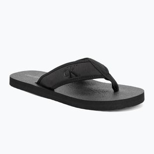 Vyriškos šlepetės per pirštą Calvin Klein YM0YM01235 Thong+ Cv triple black