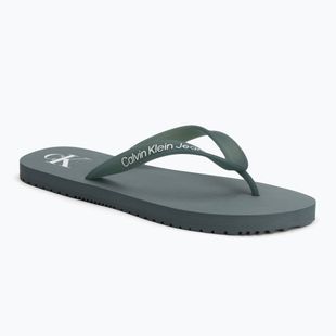 Vyriškos šlepetės per pirštą Calvin Klein YM0YM01267 Beach Sandal Transparent Tpu trooper