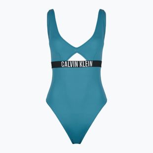 Moteriškas maudymosi kostiumas Calvin Klein KW0KW02746 Intense Power One Piece Fashion Fit storm blue