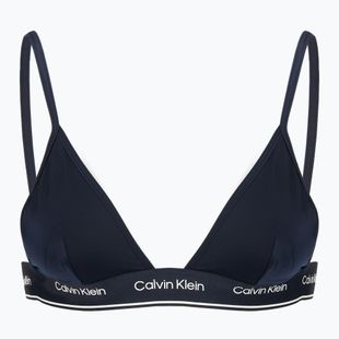 Maudymosi kostiumėlio viršus Calvin Klein KW0KW02424 Triangle-RP dark sapphire