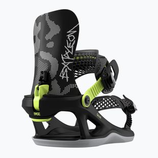 Vyriškos sniego lenta įkabinimo įtvirtinimo sistemos Bataleon Ghost FASE black camo