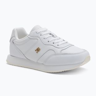 Moteriški batai Tommy Hilfiger Leather Runner white