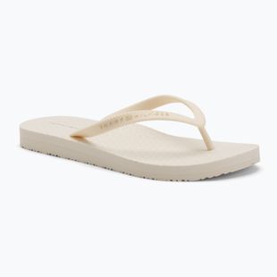 Moteriškos šlepetės per pirštą Tommy Hilfiger Strap Beach Sandal ivory petal