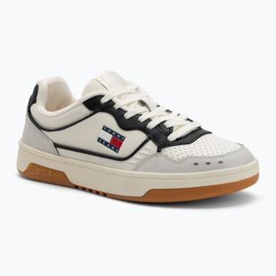 Vyriški batai Tommy Jeans Cupsole Elevated Leather ivory