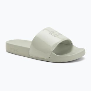 Moteriškos šlepetės Tommy Hilfiger Flag Pool Slide Patent misty sage
