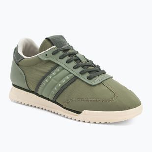 Vyriški batai Tommy Jeans Runner Cleated Mix Material aruba green