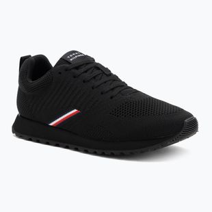 Vyriški batai Tommy Hilfiger New Runner Eva Corpo Knit black