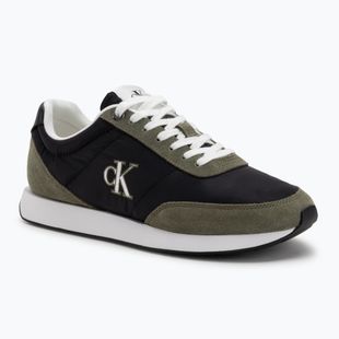 Vyriški sportbačiai Calvin Klein YM0YM01361 Retro Runner Essential MIX MAT black/capers/bright white