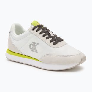 Moteriški batai Calvin Klein YW0YW01990 Retro Runner Lace Up Nylon MG White/Evening Primrose/Lily White