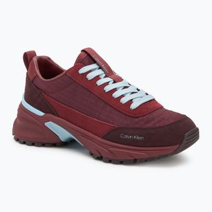 Moteriški batai Calvin Klein YW0YW01995 Hike Runner Casual Ny-Su AOP WN burgundy