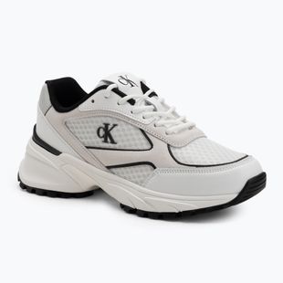 Moteriški batai Calvin Klein YW0YW02009 Hike Runner Mesh Mix MET MG bright white/black