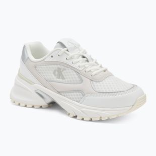 Moteriški batai Calvin Klein YW0YW02009 Hike Runner Mesh Mix MET MG bright white/silver