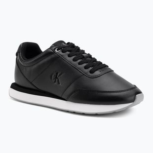Moteriški batai Calvin Klein YW0YW01942 Retro Runner Lace Up Leather MG black/formal gray