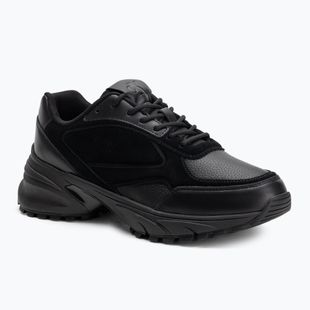 Vyriški batai Calvin Klein YM0YM01289 Hike Runner HF Leather Mix triple black