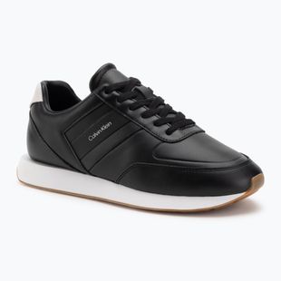 Vyriški batai Calvin Klein YM0YM01381 Retro Runner Leather Tape black/bright white/gum
