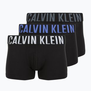 Trumpikės Calvin Klein 000NB3608A Trunk 3 poros black bodies/turbulence/white/iridescent