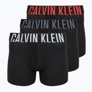Trumpikės Calvin Klein 000NB3612A Brief 3 poros black bodies/white/turbulence/velvet