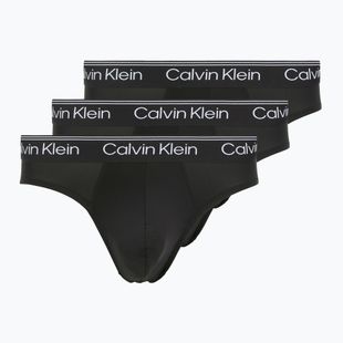 Vyriškos kelnaitės Calvin Klein LV00NB4408 Hip Brief 3 poros black