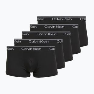 Trumpikės Calvin Klein LV00NB4412 Low Rise Trunk 5 poros black