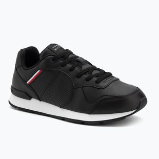 Vyriški batai Tommy Hilfiger Runner Icon Leather black