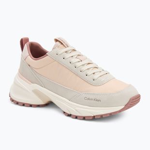 Moteriški batai Calvin Klein YW0YW02075 Hike Runner Mg Nylon Mix whisper pink/dark ecru/dusty rose