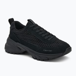 Moteriški batai Calvin Klein YW0YW02030 Hike Runner Lace Up Techmix triple black
