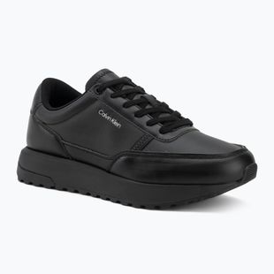 Vyriški batai Calvin Klein HM0HM02146 City Runner Laceup Leather triple black