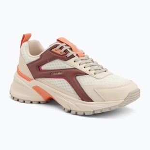 Moteriški batai Calvin Klein HW0HW03002 Hike Run Ckstripe Mesh off white/oatmeal/dusty rose