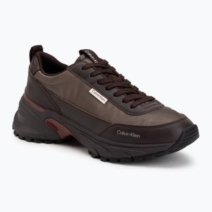 Moteriški batai Calvin Klein HW0HW02999 Hike Runner Organza Met Leather bordeaux/rhubarb