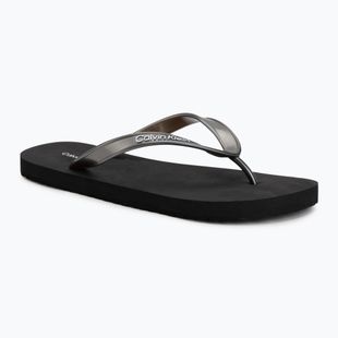 Moteriškos šlepetės Calvin Klein HW0HW02956 Tpu Metallic triple black