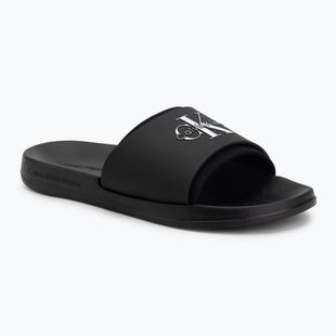Moteriškos šlepetės Calvin Klein Ess Rubber Neoprene black/bright white
